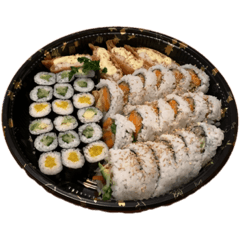 [LINEスタンプ] 野菜の寿司盛り合わせ スタンプ 1
