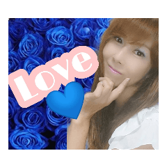 [LINEスタンプ] BlueRoseProject Reila☆WinterVersion