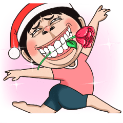 [LINEスタンプ] おもしろサンタさん2の画像（メイン）