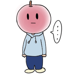 [LINEスタンプ] りんごの男の子！