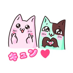 [LINEスタンプ] 桃猫の推しの居る生活6