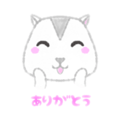 [LINEスタンプ] ハムスターとウーパールーパーの日常