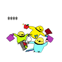 [LINEスタンプ] ぷにぷにインコちゃん2