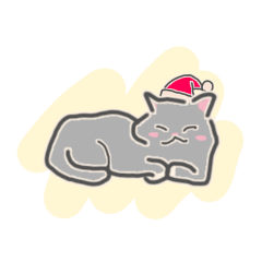 [LINEスタンプ] Christmasのネコ