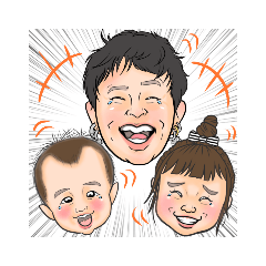 [LINEスタンプ] Taka＆奏心＆奏仁