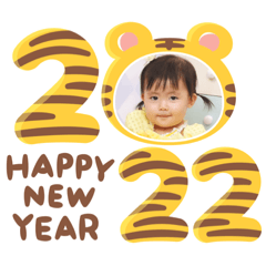 [LINEスタンプ] 咲愛2022