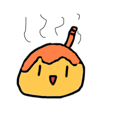 [LINEスタンプ] まるいわらびもち