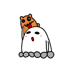 [LINEスタンプ] 名前はまだ無い。おばけ