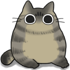 [LINEスタンプ] キジトラねこだらけ