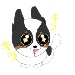 [LINEスタンプ] 元気なパピヨン＆にぎやかな小動物