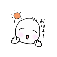 [LINEスタンプ] 不器用なつくしさんの日常