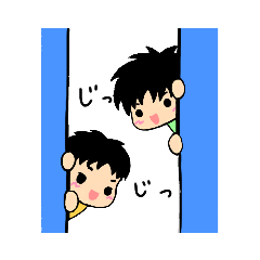 [LINEスタンプ] イオリマン＆イツキマン