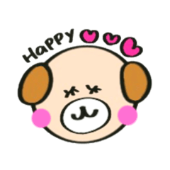 [LINEスタンプ] わんこ＆はーとちゃん日常すたんぷ