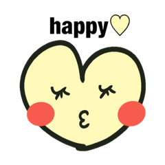 [LINEスタンプ] 毎日使える♡はーとちゃんすたんぷ