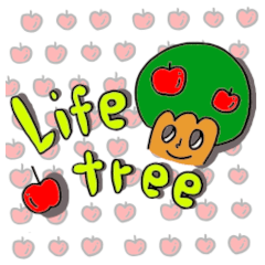 [LINEスタンプ] Life tree / " Have a good day！"