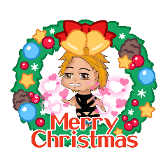 [LINEスタンプ] Xmas年始琉球あぎじゃび