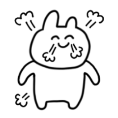 [LINEスタンプ] とりあえず送れ、うさぎスタンプ