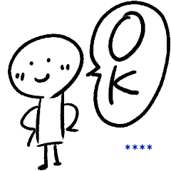 [LINEスタンプ] OK！など [3] －カスタム