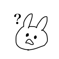 [LINEスタンプ] ここさんのうさぎ2