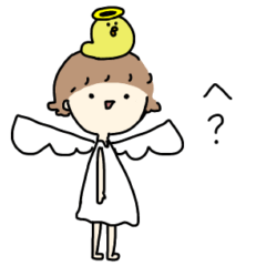 [LINEスタンプ] やさしい天使2 てんし