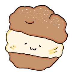 [LINEスタンプ] ほっこりスイーツさん