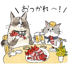 [LINEスタンプ] 使いやすい☆猫好きのためのスタンプ