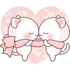 [LINEスタンプ] ❤️らぶねこ❤️