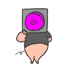 [LINEスタンプ] Lighting Butaff