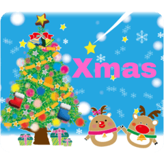 [LINEスタンプ] クリスマス〜21