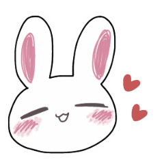 [LINEスタンプ] うさぎなまいにち