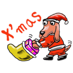 [LINEスタンプ] わん子2 X’mas クリスマス