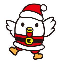 [LINEスタンプ] ペダルチキンでクリスマス・あけおめ！