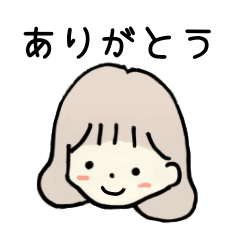 [LINEスタンプ] かわいい女の子 4人組 2