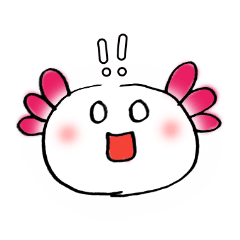 [LINEスタンプ] ウーパールーパーのうーさん2