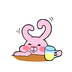 [LINEスタンプ] ゆるうさぎの毎日