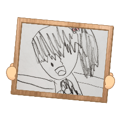 [LINEスタンプ] 小1が書いたイラスト②