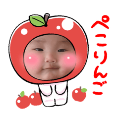 [LINEスタンプ] 花音ちゃんpart1