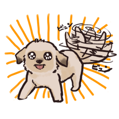 [LINEスタンプ] 〜うちのお犬様〜