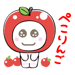 [LINEスタンプ] 毎日使えるよ♪かわいいお顔のスタンプ