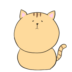 [LINEスタンプ] だらだら猫1