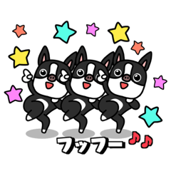 [LINEスタンプ] 愛犬ボストンテリアのスタンプ2