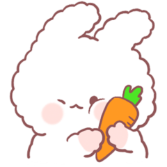 [LINEスタンプ] ポンキはウサギ.