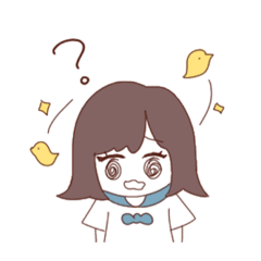 [LINEスタンプ] セーラーと女の子