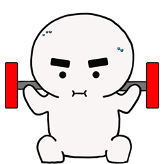 [LINEスタンプ] 私の友達はダイエット中です。