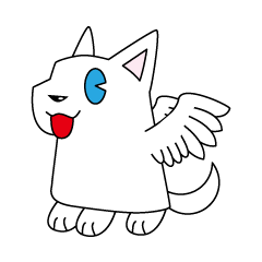 [LINEスタンプ] 新・はねいぬスタンプ