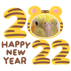 [LINEスタンプ] 2021→笑がお〜いっぱい！2022
