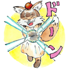 [LINEスタンプ] しっぽ隊