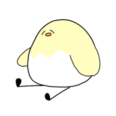 [LINEスタンプ] 普通に使えるひよこん