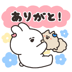 [LINEスタンプ] 口の悪いうさちゃん×キレイモ 復刻版