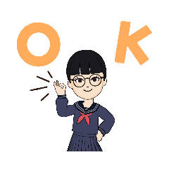 [LINEスタンプ] ..JK..